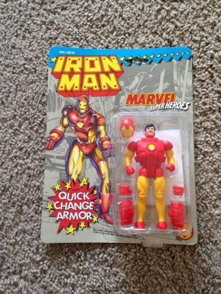 Iron Man with quick change armour MIP