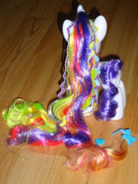 Large My Little Pony Styling Strands Rarity-Excellent Condition!
