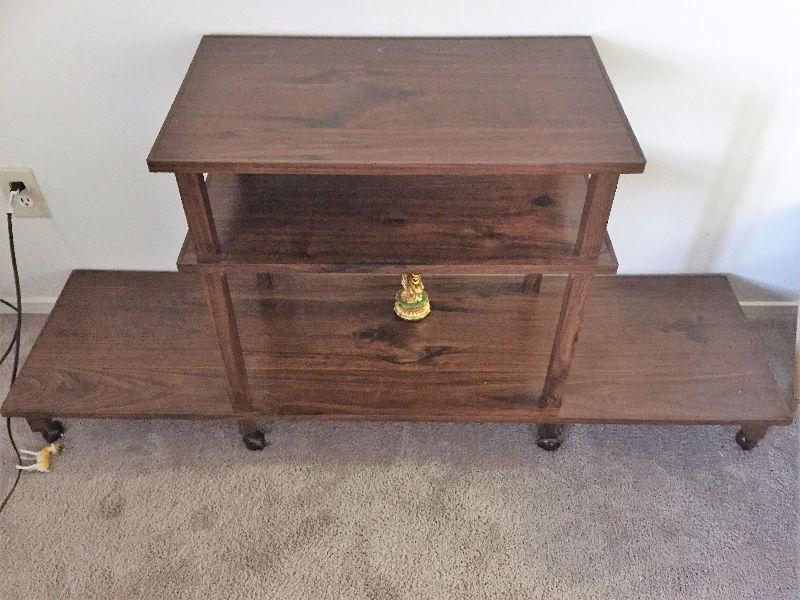 wooden TV table for sale