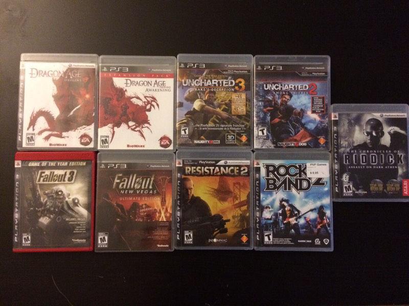 Wanted: 9 PS3 Games for $5 each