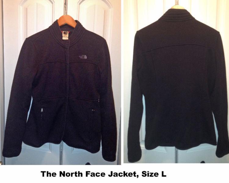 Black The North Face Size L Women's Jacket