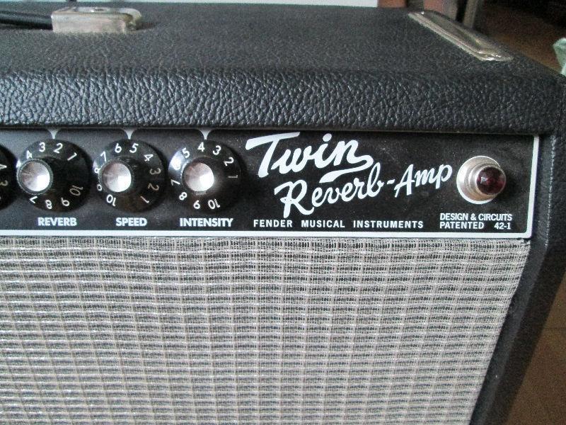 Fender Twin Reverb '65 reissue