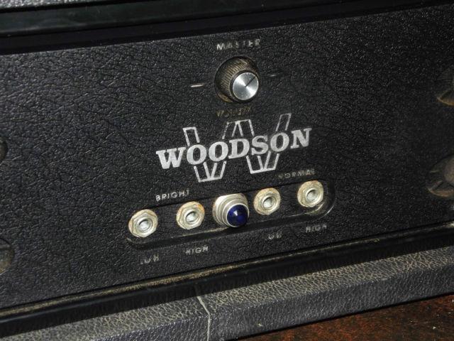 1970 WOODSON BASS AMP