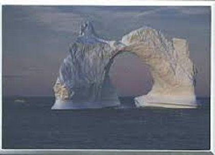 and Labrador Iceberg Poster 18½