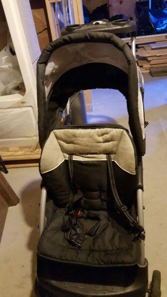 Sit and Stand Stroller - fits baby and toddler