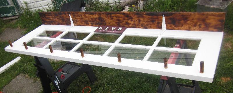 Country Style Picture Frame Coat Rack with Shelf