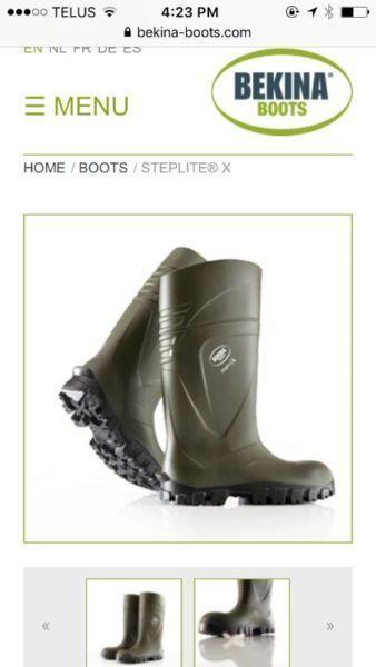 CSA approved boots
