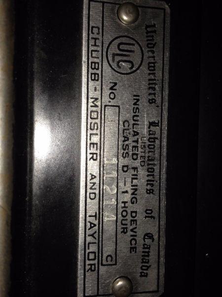 Fire Rated Three Drawer Lockable Filing Cabinet