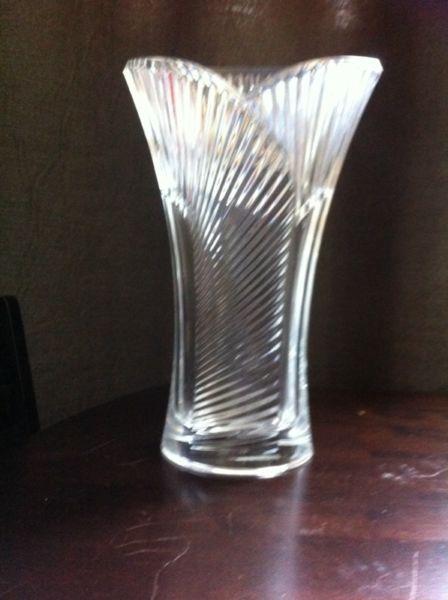 Crystal vase $140 O.B.O