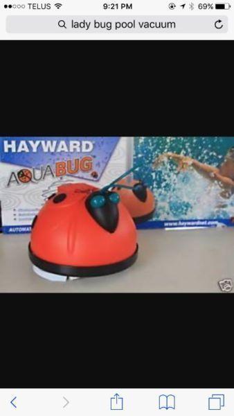 Hayward Aquabug above ground pool cleaner