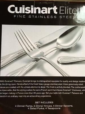 New-Cuisinart Elite Flatware