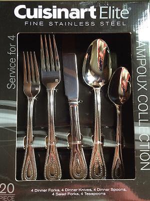 New-Cuisinart Elite Flatware