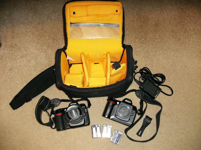 2 Nikon Cameras D200 & D70s / Nikon Lens DX18-70mm / plus more