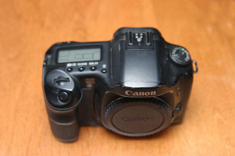 Canon 10D body, battery, strap etc