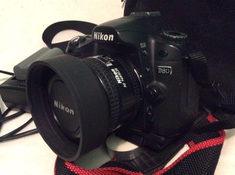 Nikon D80 DSLR Camera & Lens