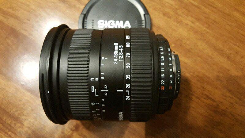 Sigma 24-135mm for Nikon