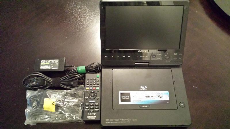 10.1 inch portable Sony BDP-SX1000 Blu-ray/DVD player
