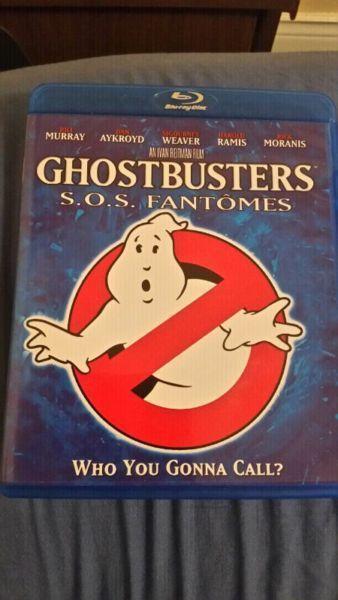 Ghostbusters Blu Ray and DVDs