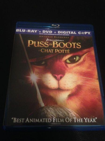 Puss in boots blue-Ray & DVD