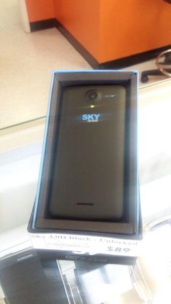 Sky 4.0D Black Brand New 14 month warranty