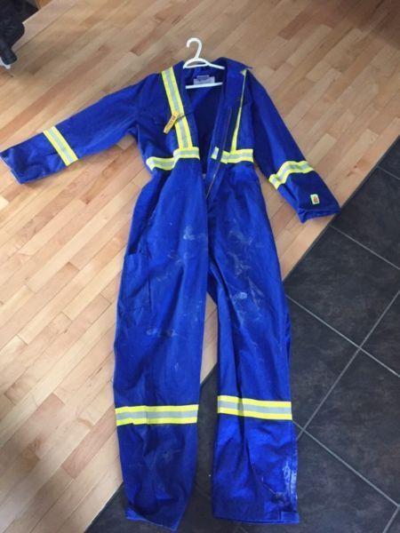 Men's fire rated coveralls