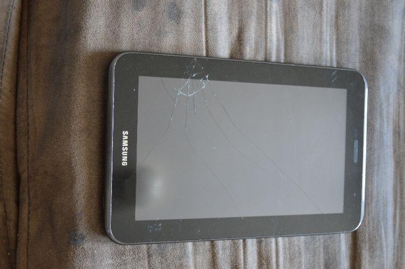 For PARTS only Samsung S2 7 inch tablet