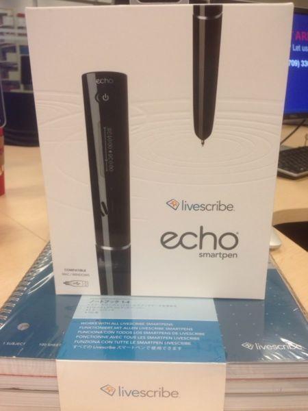 Echo LiveScribe smart pen
