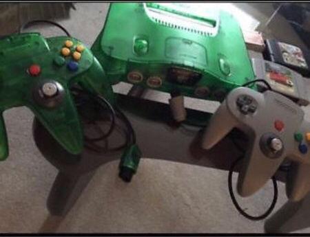 Green Nintendo 64