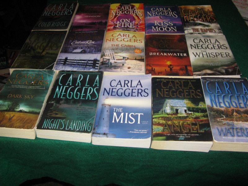 Carla Neggers books $1 each