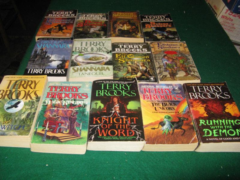 Terry brooks books $1 each or $10 for the lot