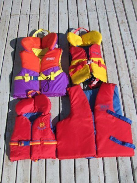 Life jackets $9 and uo