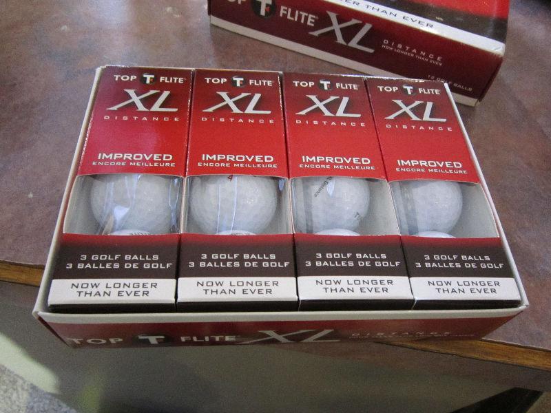 TOP FLITE 12 Golf Balls NEW IN THE BOX!