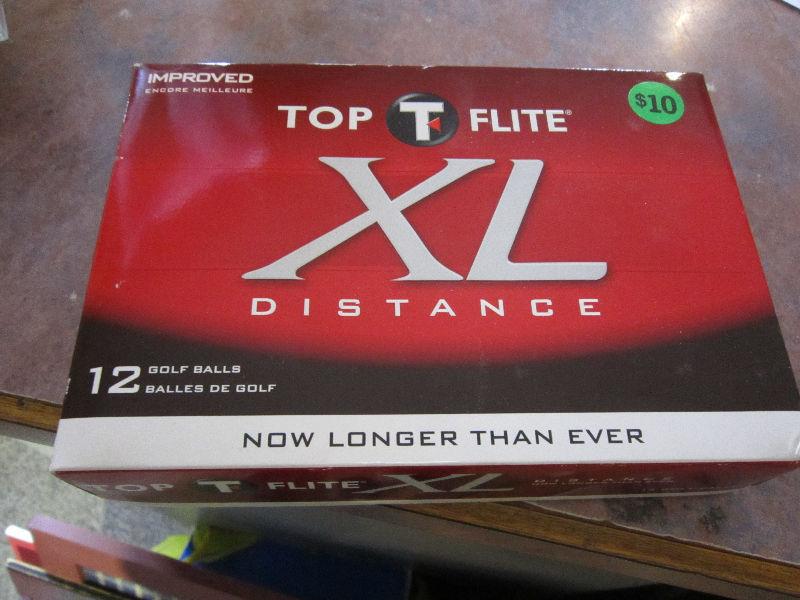 TOP FLITE 12 Golf Balls NEW IN THE BOX!