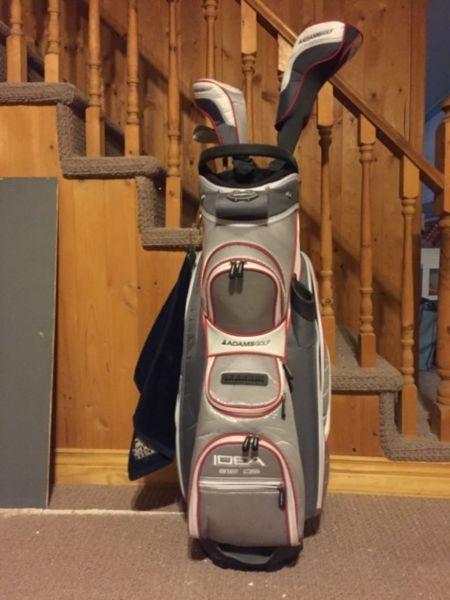 Women's Adam Golf bag and Clubs