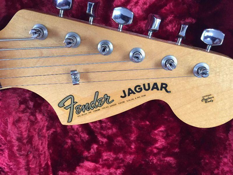 1965 Fender Jaguar with Original Case and Strap