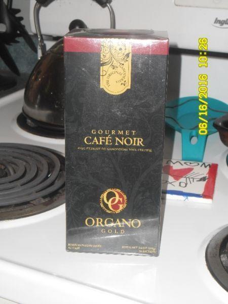 Organo coffee and hot cholate