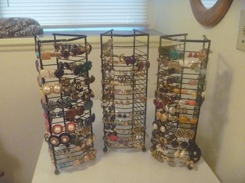 Over 200 Pairs Of Clip On Earrings