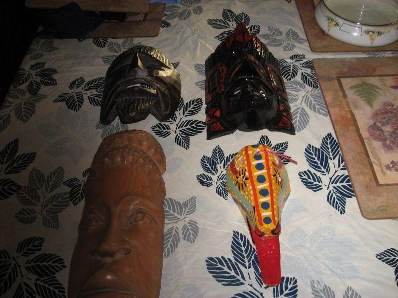 Carved Masks for sale