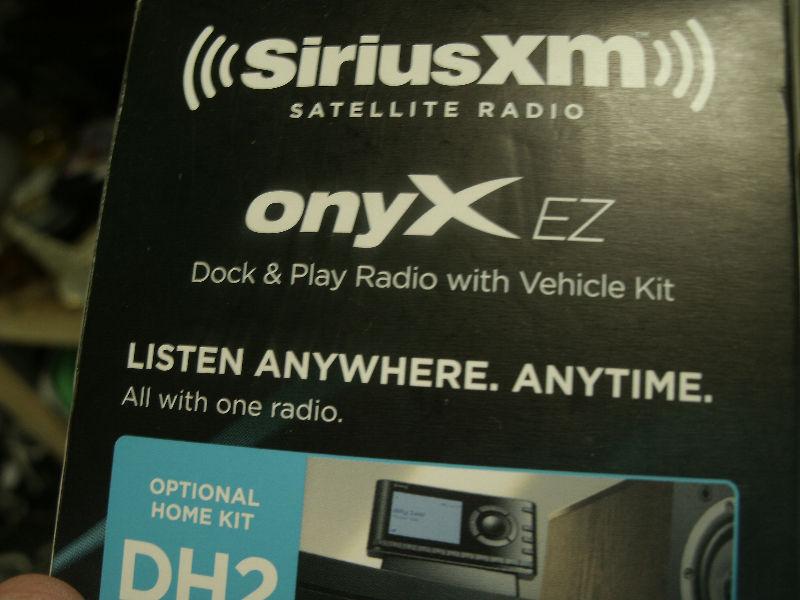 Sirius XM Onyx EZ Satellite Radio Receiver IN BOX