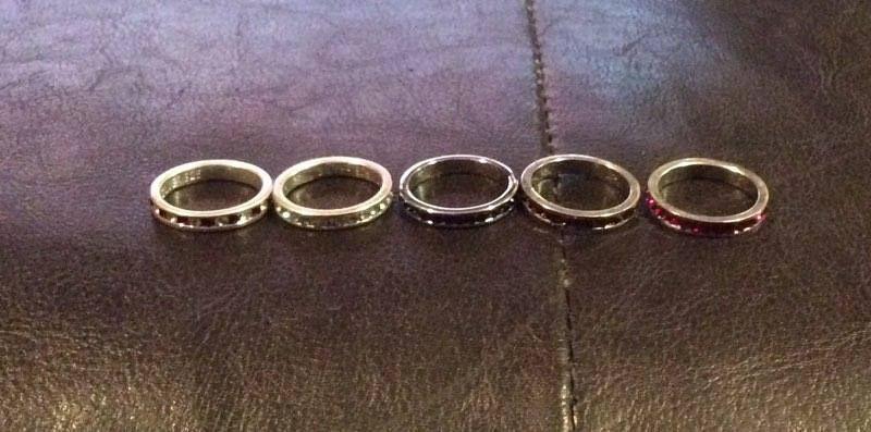 About 50 Sterling Silver Rings For Trade!