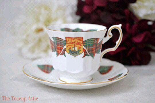 Elizabethan  Tartan teacup set