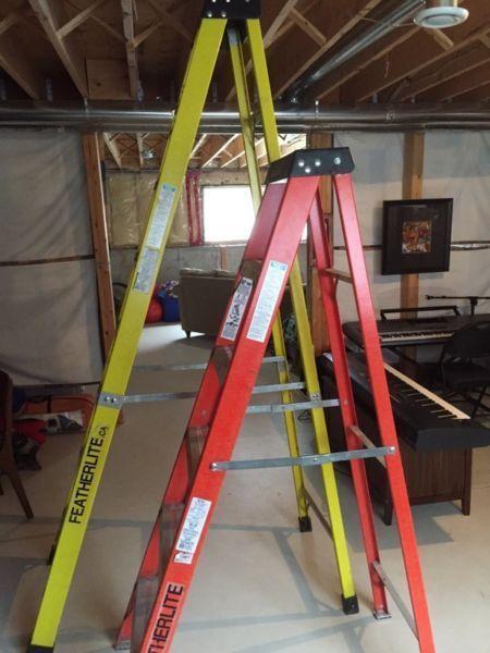 2- A frame ladders