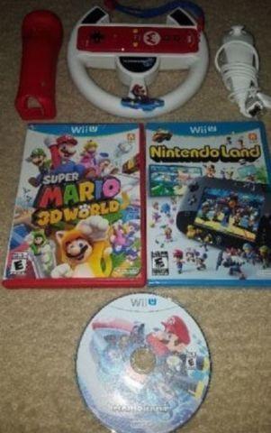 Nintendo Wii U Games and accessories