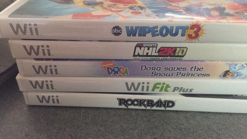 Wii Game- $5 each