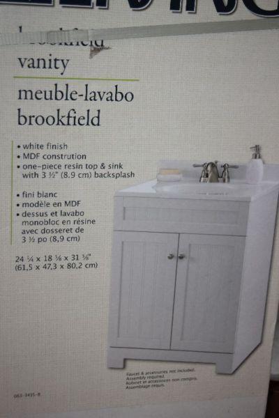 Brookfield Bath Vanity - BRAND NEW IN BOX!