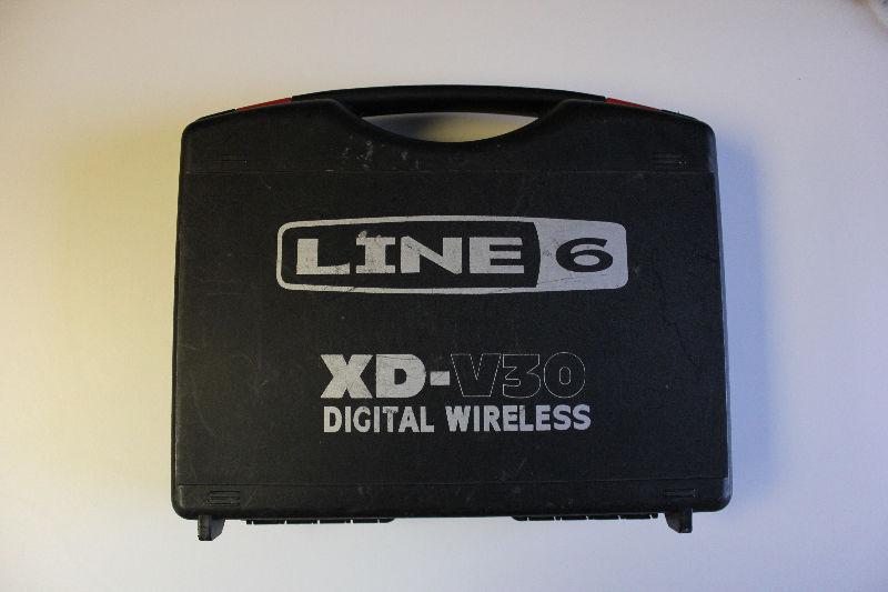 The Line 6 XD-V30 Digital Wireless Handheld Microphone System