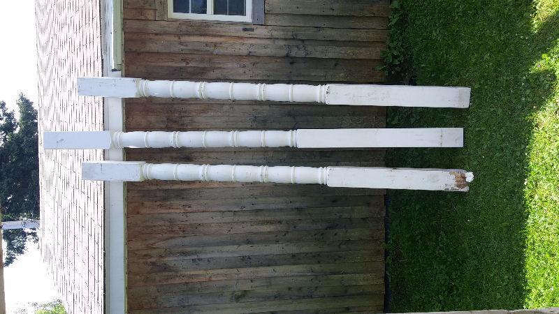 6 by 6 outdoor entrance SPINDALS excellent condition