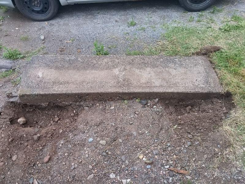 Concrete pad