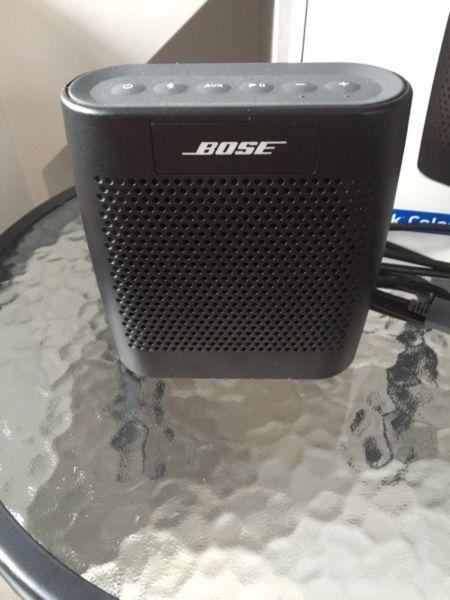 Black Bose Soundlink Colour Bluetooth Speaker