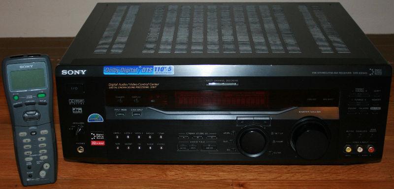 Sony AM / FM Stereo Receiver with Remote Model DE945